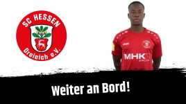 Issaka Mouhaman weiter für Dreieich am Ball