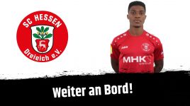 Farid Affo stürmt weiter für den SC Hessen Dreieich