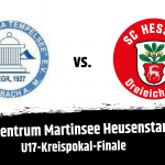 U17 im Kreispokal-Finale gegen Tempelsee gefordert